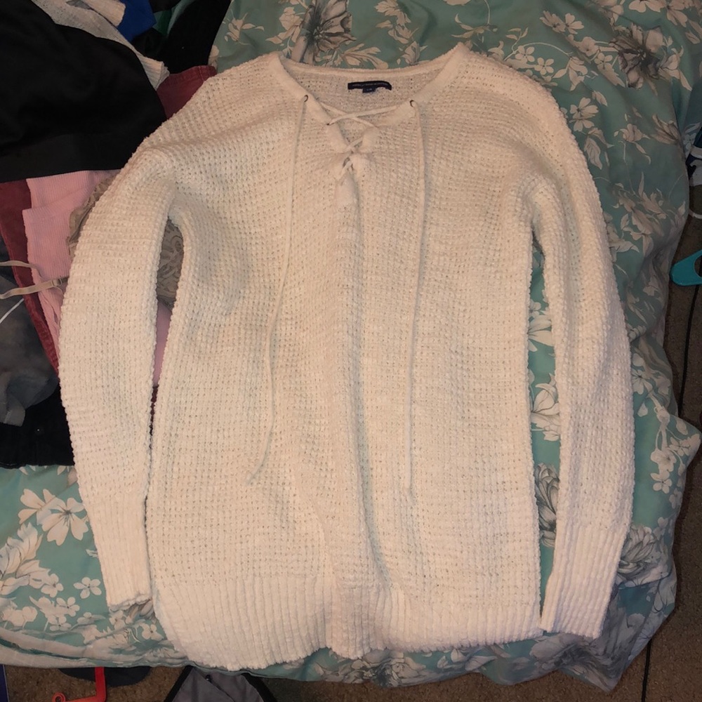 Long American Eagle sweater
